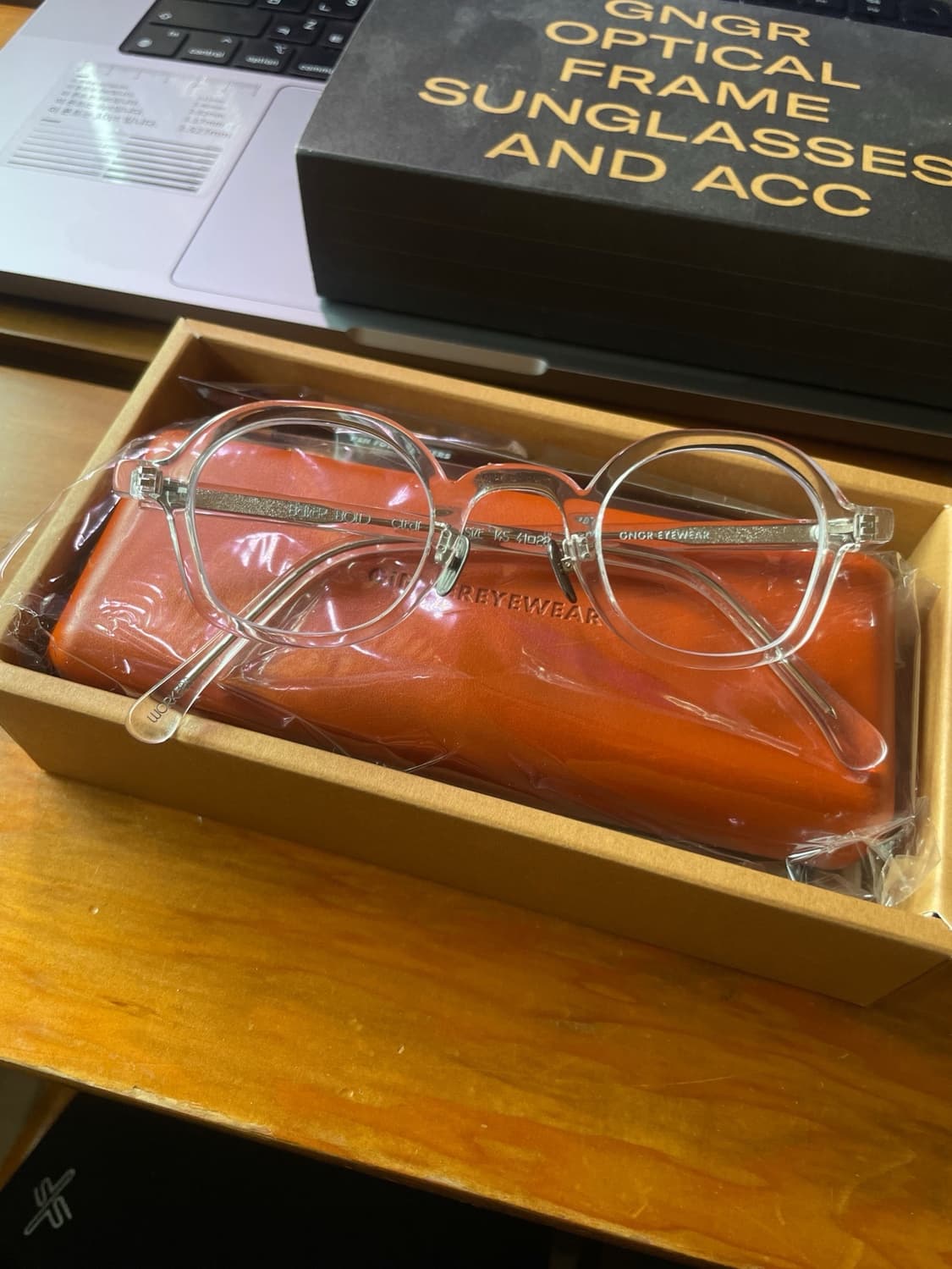 진저아이웨어 베이커볼드 클리어 상품이미지1