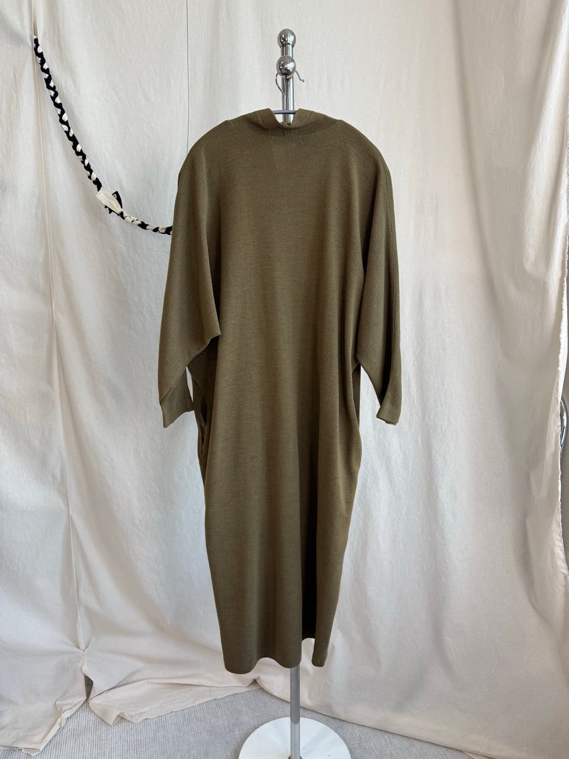 Plantation 올리브 니트 드레스 상품이미지7