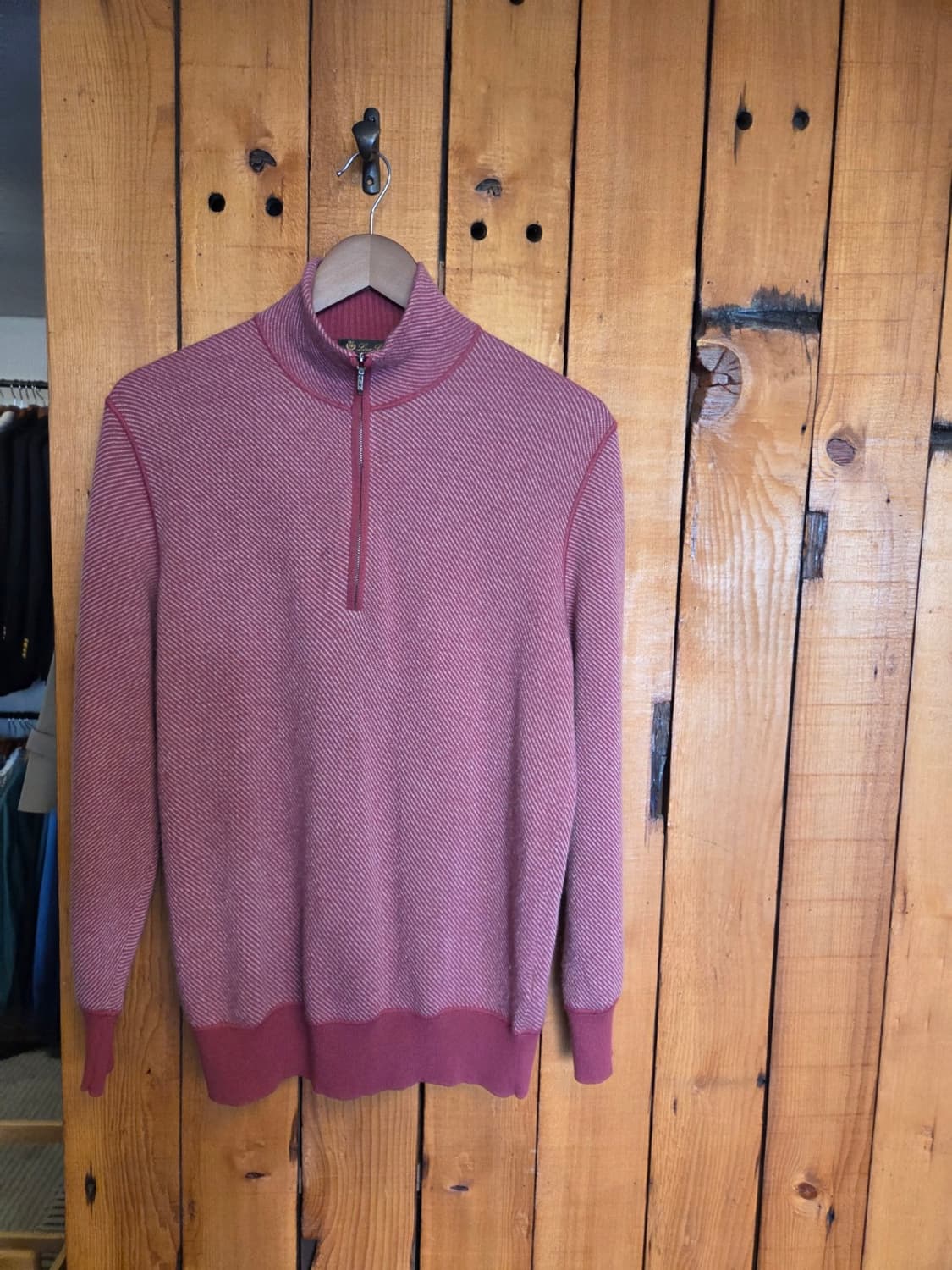 로로피아나 로드스터 캐시미어 짚업니트 상품이미지10