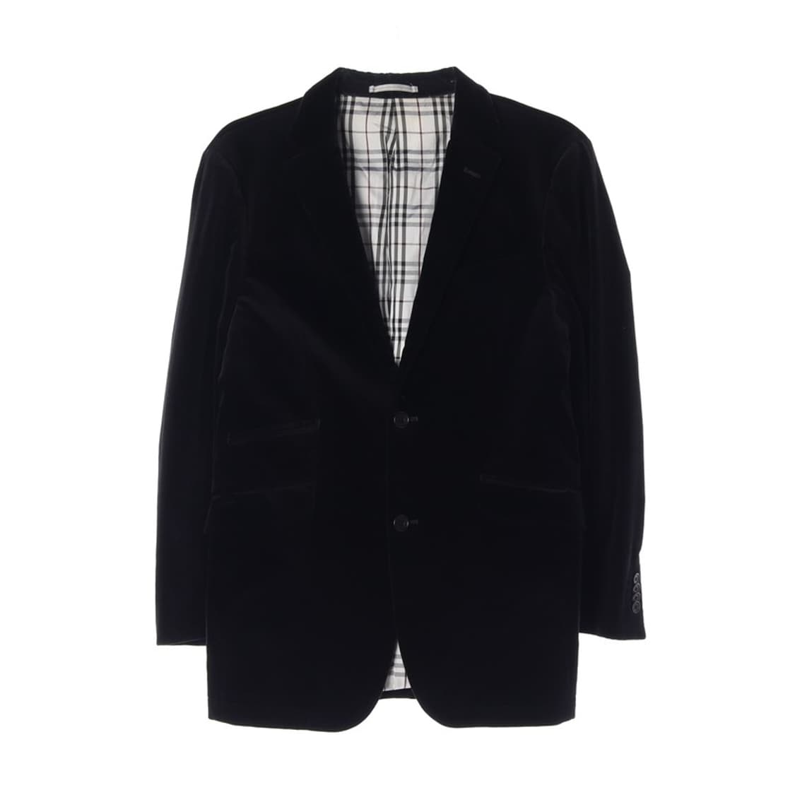 버버리 블랙라벨 벨벳 블레이저 M 상품이미지1