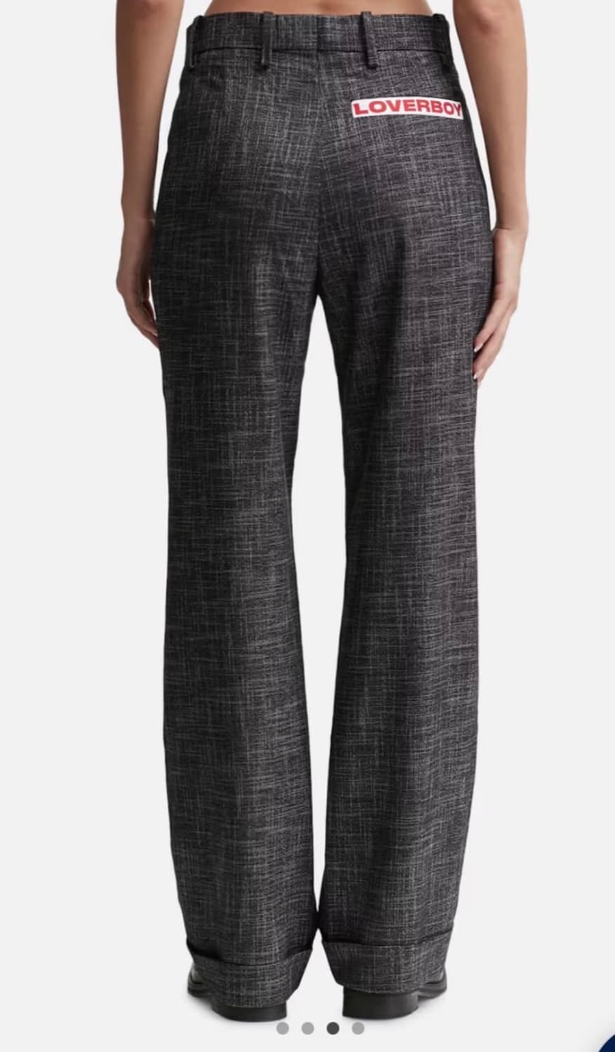 러버보이 23fw 런웨이 테일러드 체크 슬렉스 30 상품이미지3