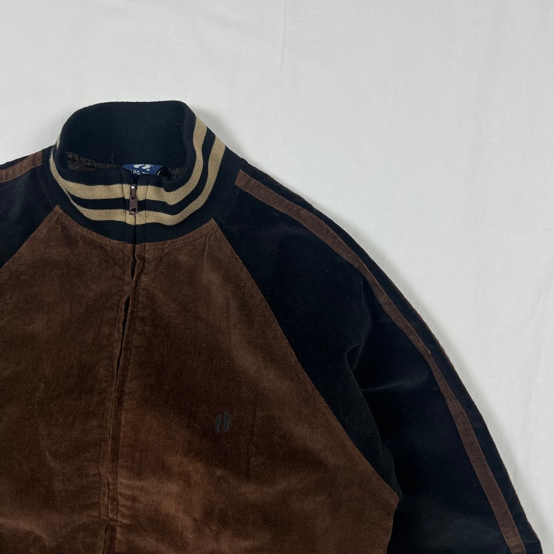 90‘s 행텐 hangten 로고 코듀로이 트랙자켓 상품이미지3
