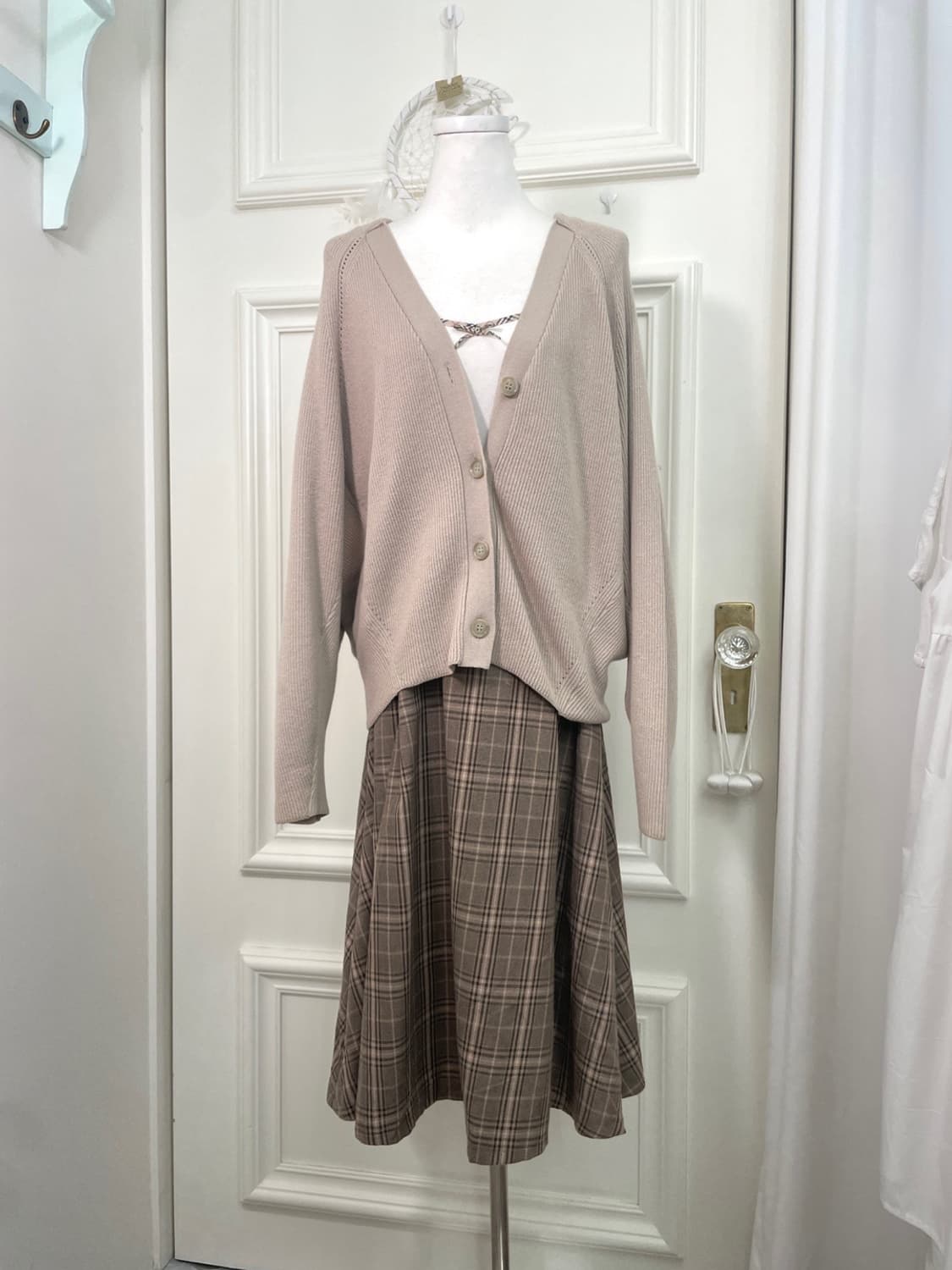 BURBERRY check bow point basic sleeveles 상품이미지7