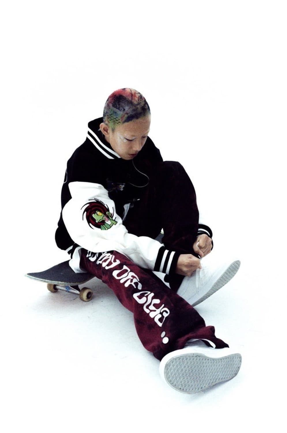 선데이오프클럽 바시티 자켓 L 상품이미지2