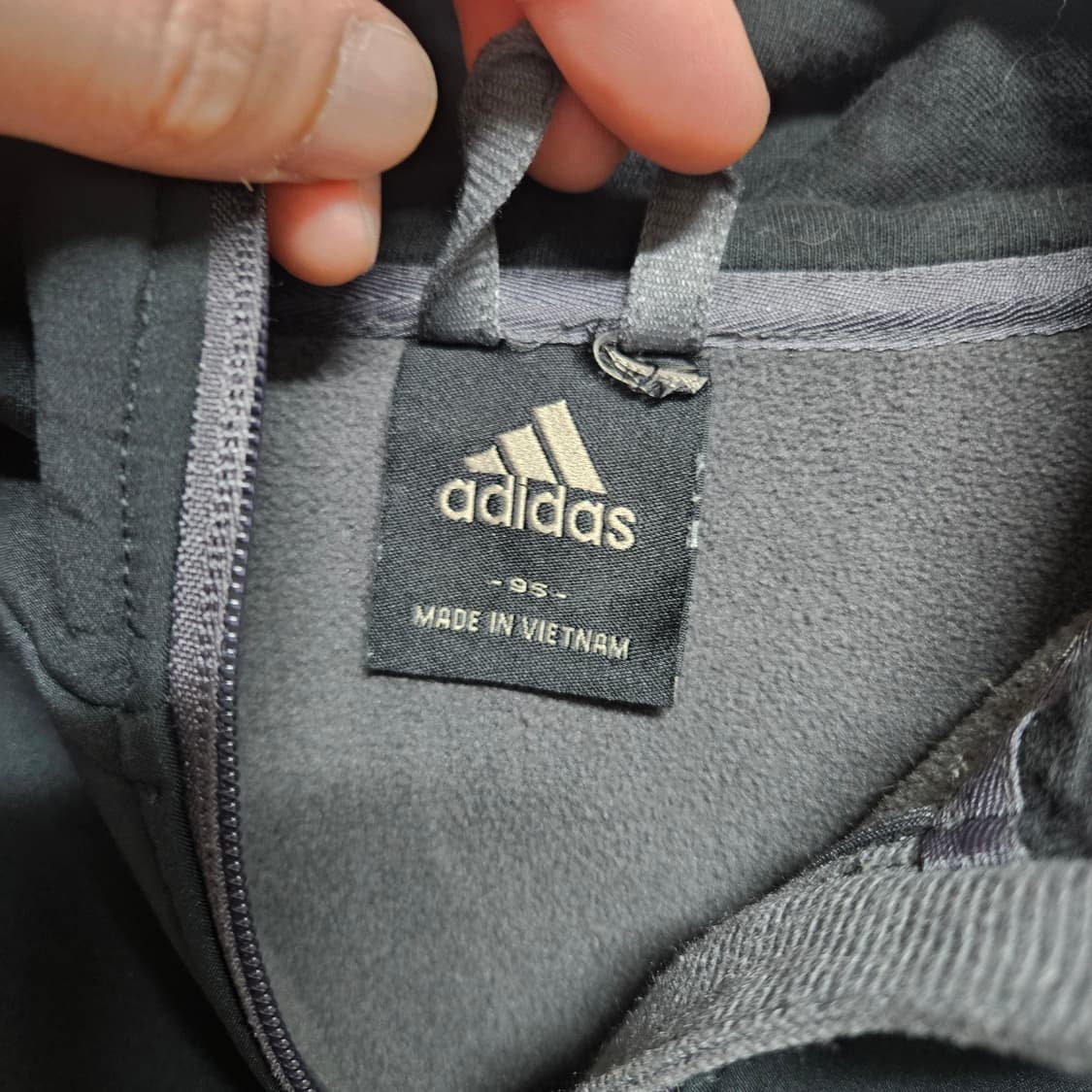 아디다스 클라이마스톰 플리스 트레이닝 후드집업 95 상품이미지4