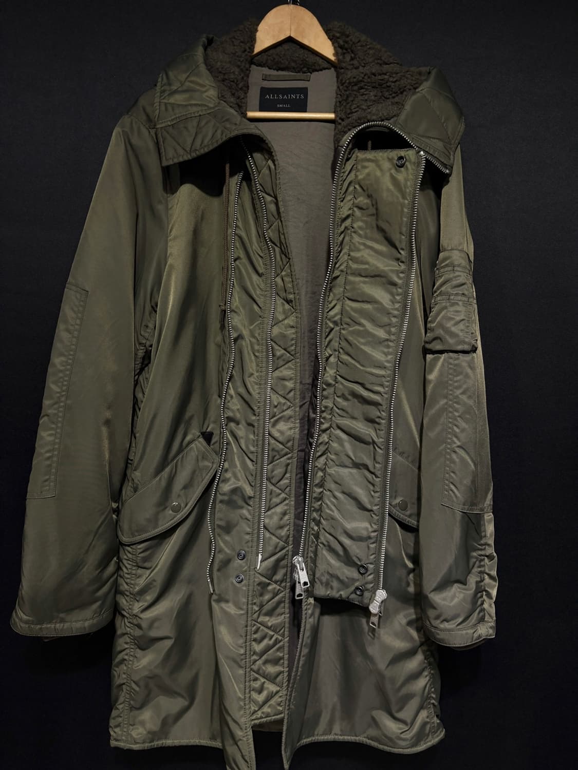 올세인츠 밀리터리 파카 상품이미지8