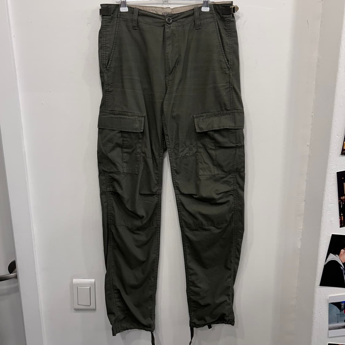 칼하트 WIP 립스탑 슬림핏 카고 워크팬츠 상품이미지2