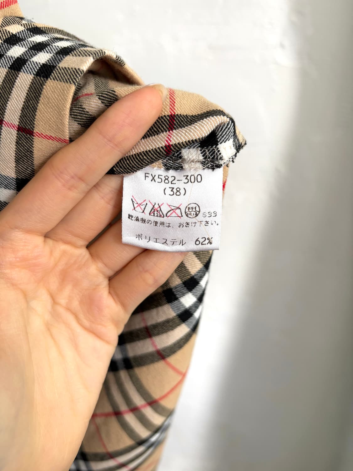 Burberry 버버리 블루라벨 노바체크 플리츠 스커트 상품이미지4