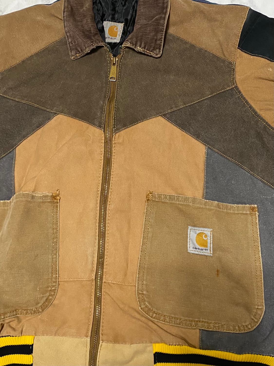 칼하트 리메이크 패치 멀티컬러 자켓 100 사이즈 상품이미지3