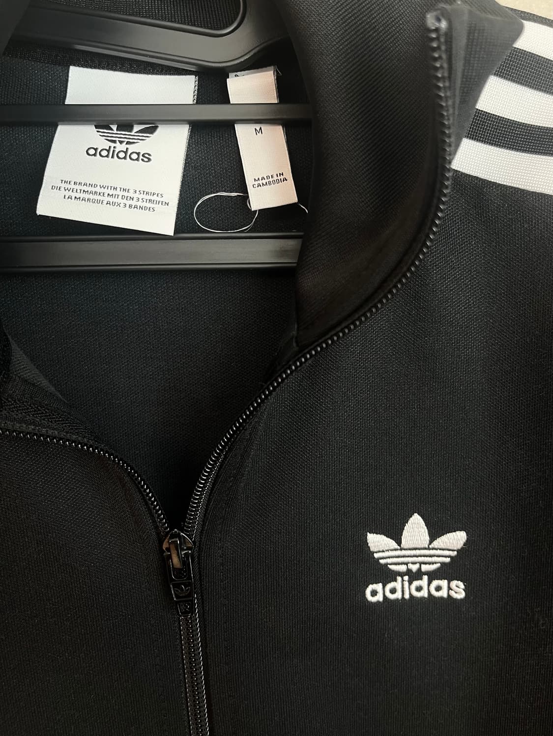 아디다스 베켄바우어 져지 블랙 [M] 상품이미지4