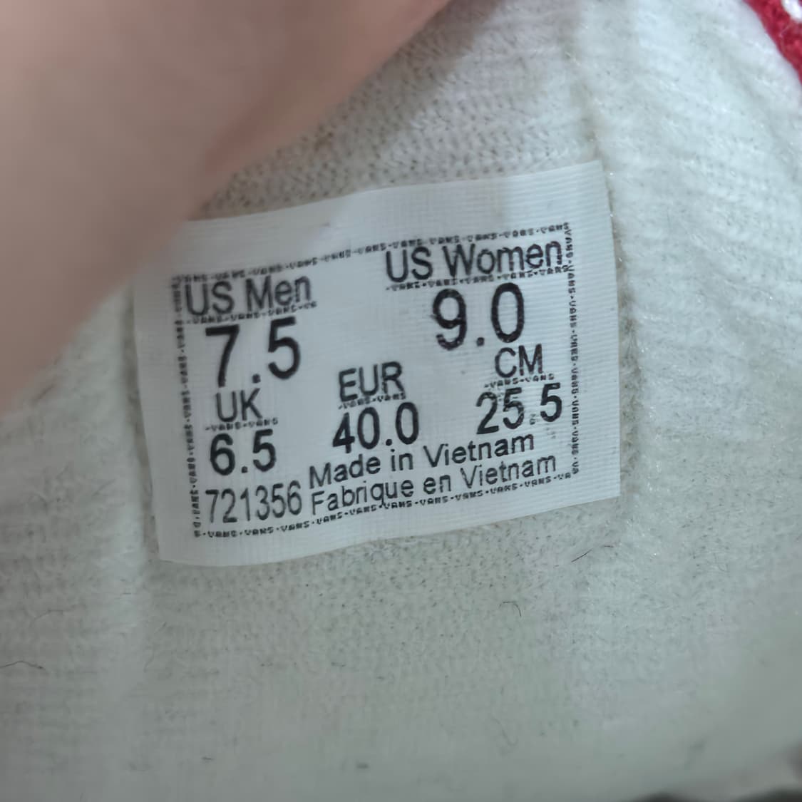 255 반스 볼트 LX 에라 OG 캘리포니아 페이즐리 레드 상품이미지10