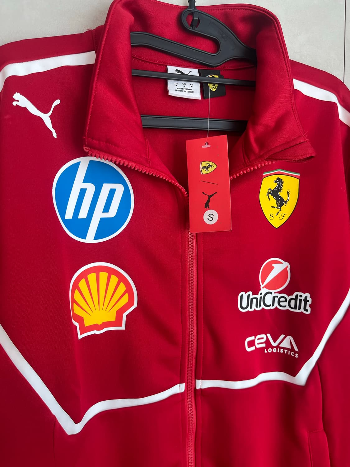 [새상품/S] 푸마 스쿠데리아 페라리 레이싱 F1팀 소프트쉘 자켓 져지 상품이미지7