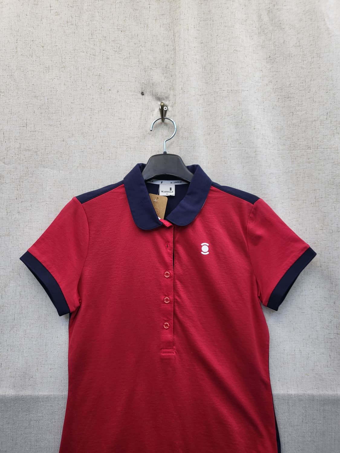 와이드앵글 골프 반팔 카라티 상품이미지3