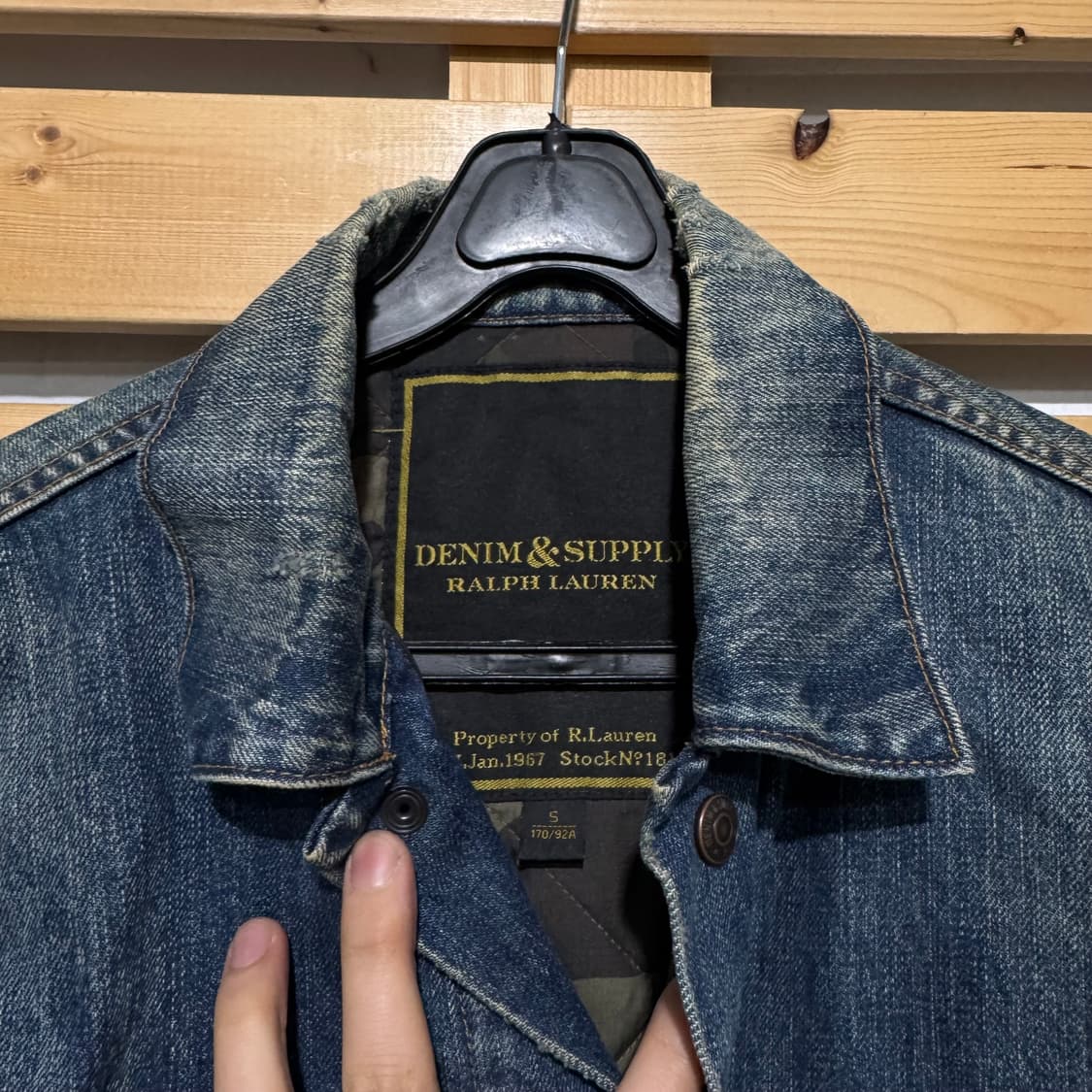 데님앤서플라이 데님자켓 상품이미지4