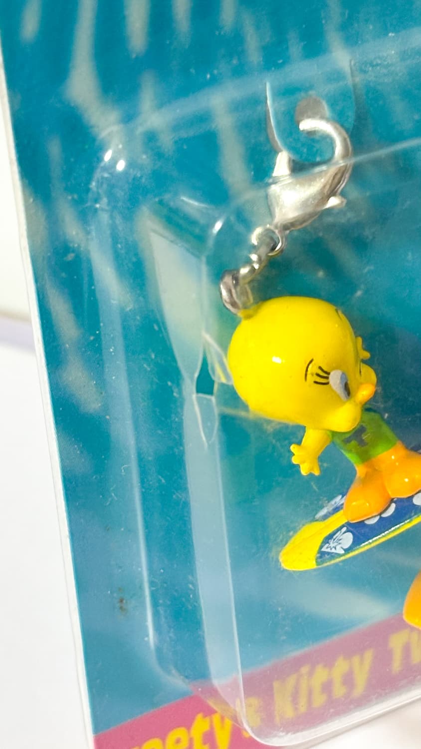 (희귀/레어) 미개봉 고전키티스트랩 써핑 키티 트위티 콜라보 키링 상품이미지6