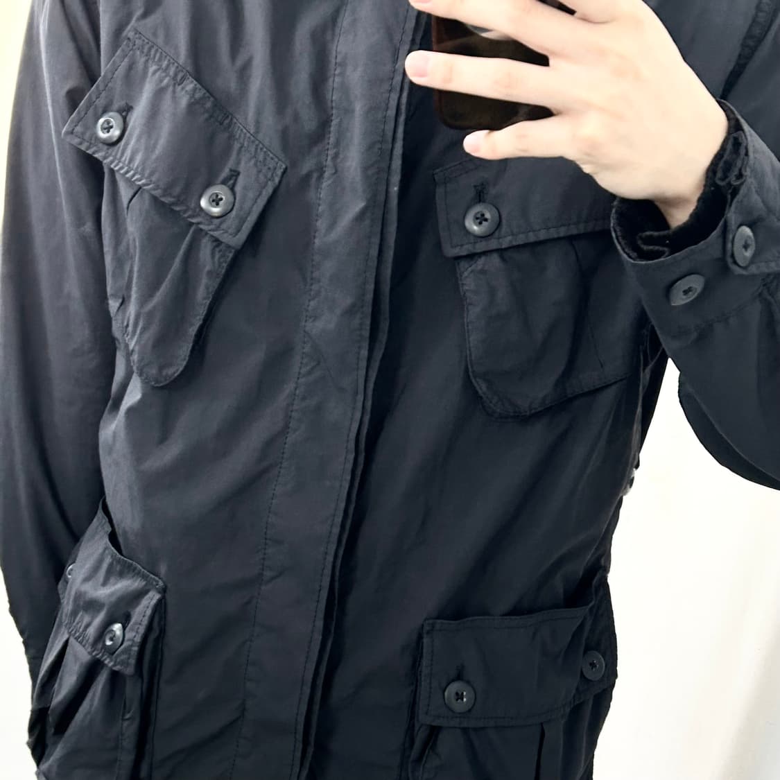 빔즈 플러스 X 코마츠 정글 퍼티그 나일론 자켓 상품이미지4