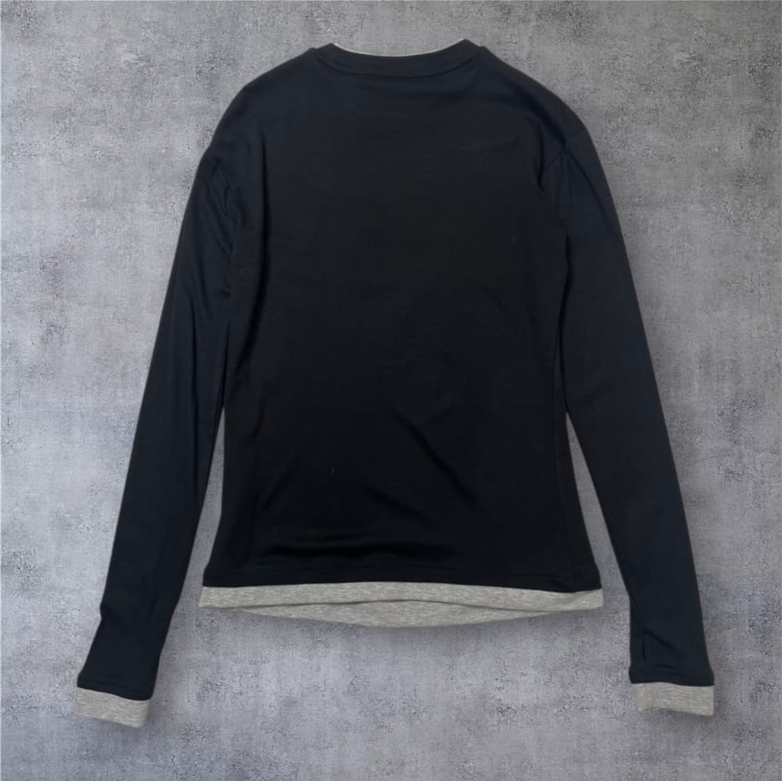생로랑 Saint laurent 블랙 레이어드 긴팔 티셔츠 L 상품이미지8