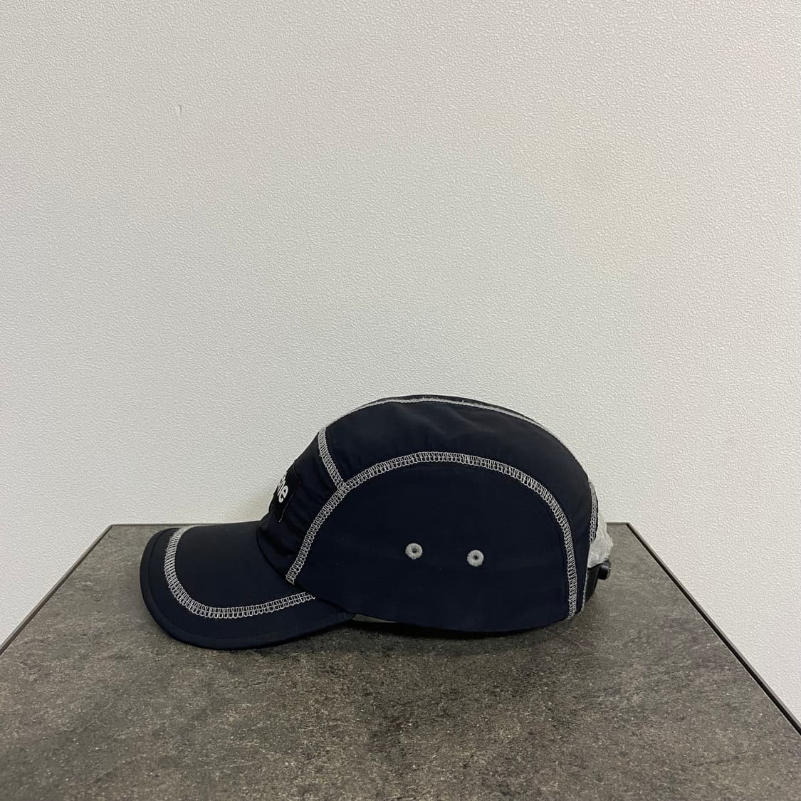 (OS) 슈프림 박스로고 캠프캡 모자 23SS 리플렉티브 스티치 블랙 상품이미지2