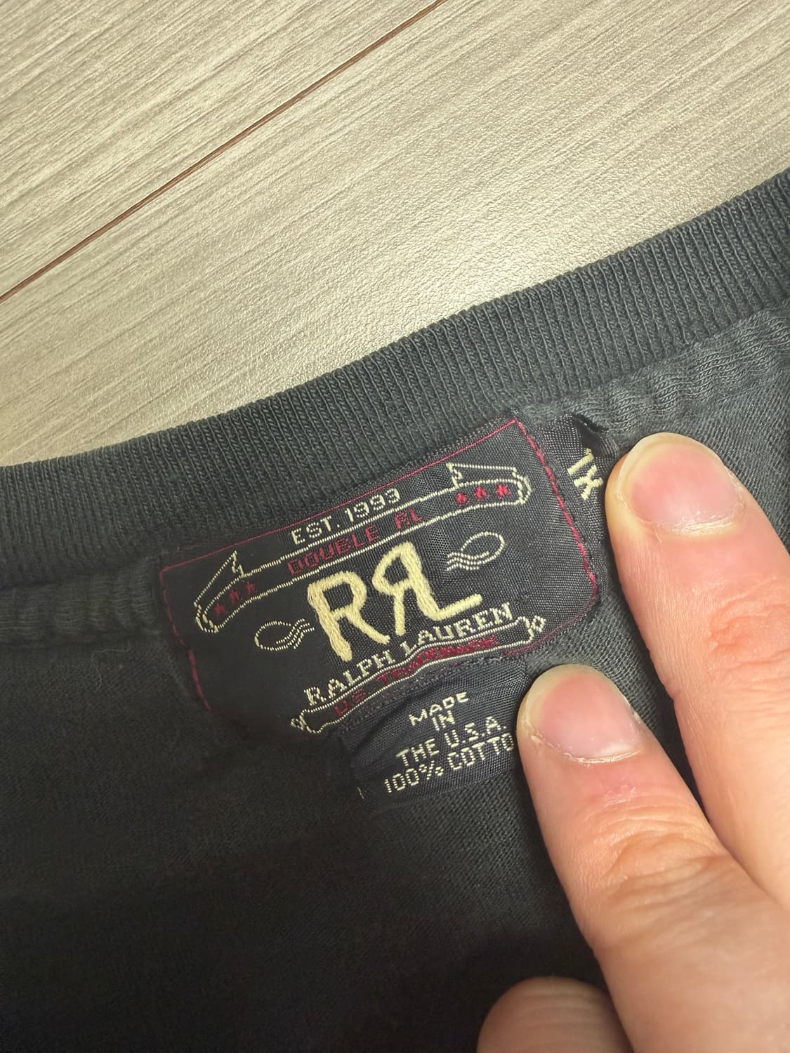 rrl 더블알엘 모터사이클 USA티 XL 초레어 상품이미지3