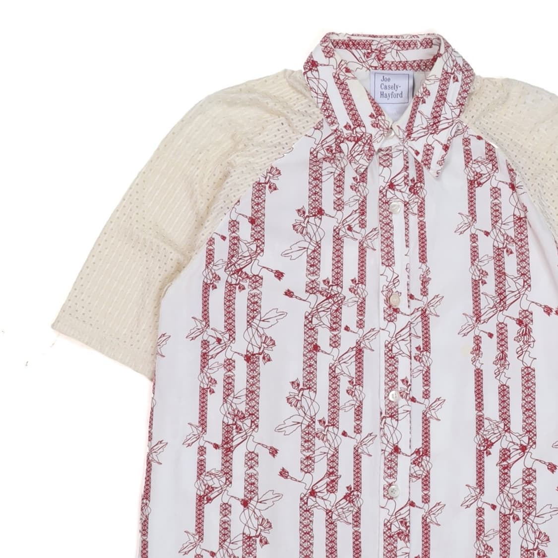 Joe Casely-Hayford Stripe Punching shirt 상품이미지2