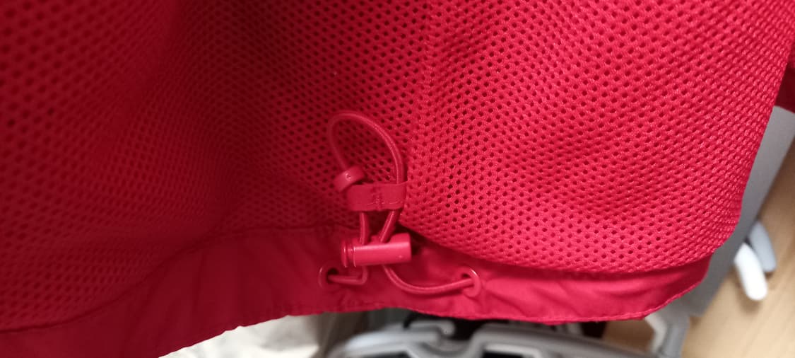 무신사 스탠다드 윈드브레이커 바람막이 레드 2XL 상품이미지6