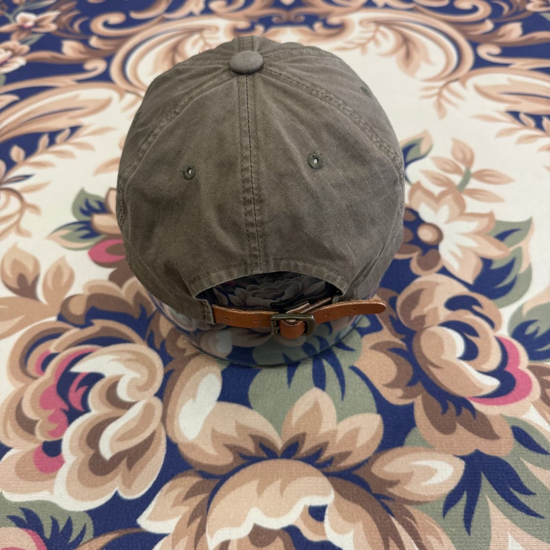 00s본더치 Vondutch 로고 볼캡(카키) 상품이미지3