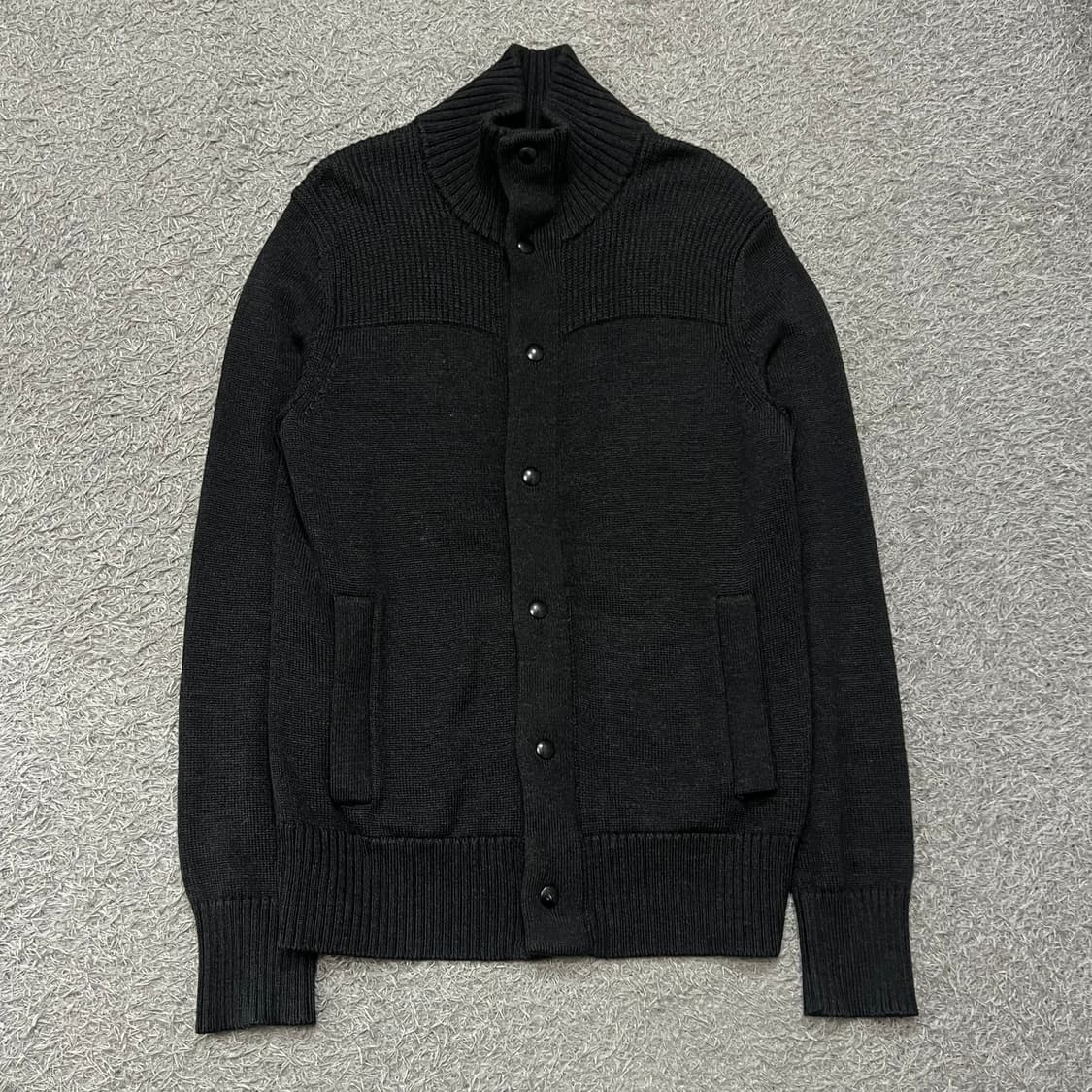 [90] 바나나 리버플릭 니트집업 상품이미지2