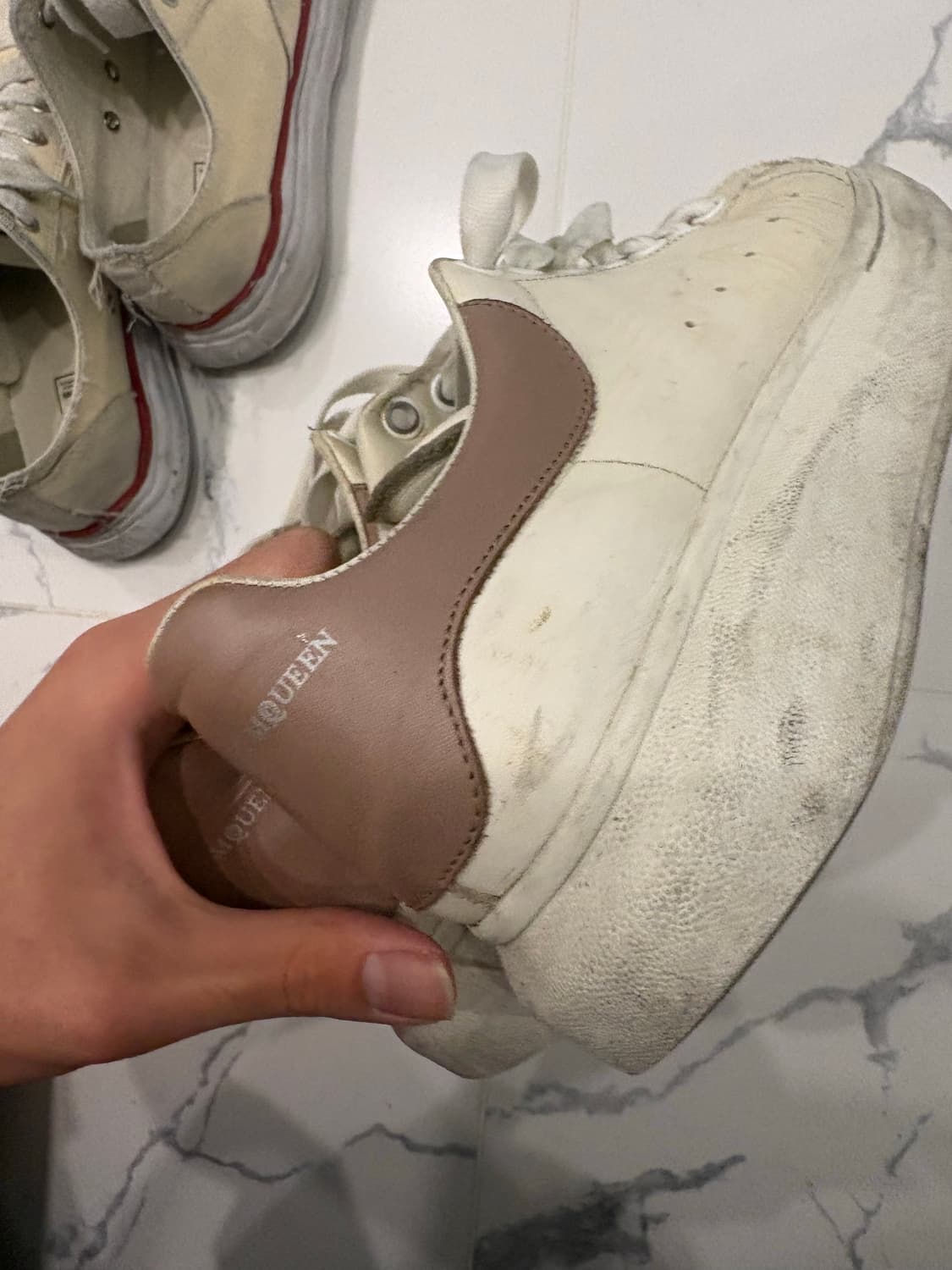 39.5) 알렉산더맥퀸 오버솔 스니커즈 상품이미지4