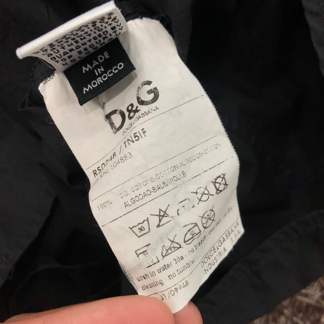 돌체앤가바나 08SS 카고 멀티 지퍼 셔츠 상품이미지8