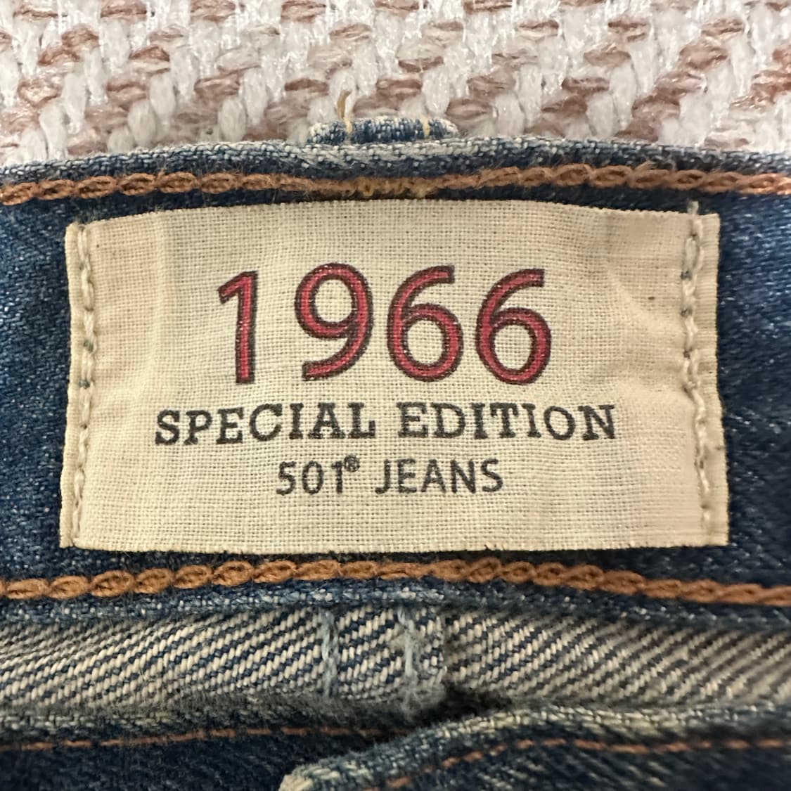 LEVI'S 501 1966 edition vintage jeans 상품이미지4