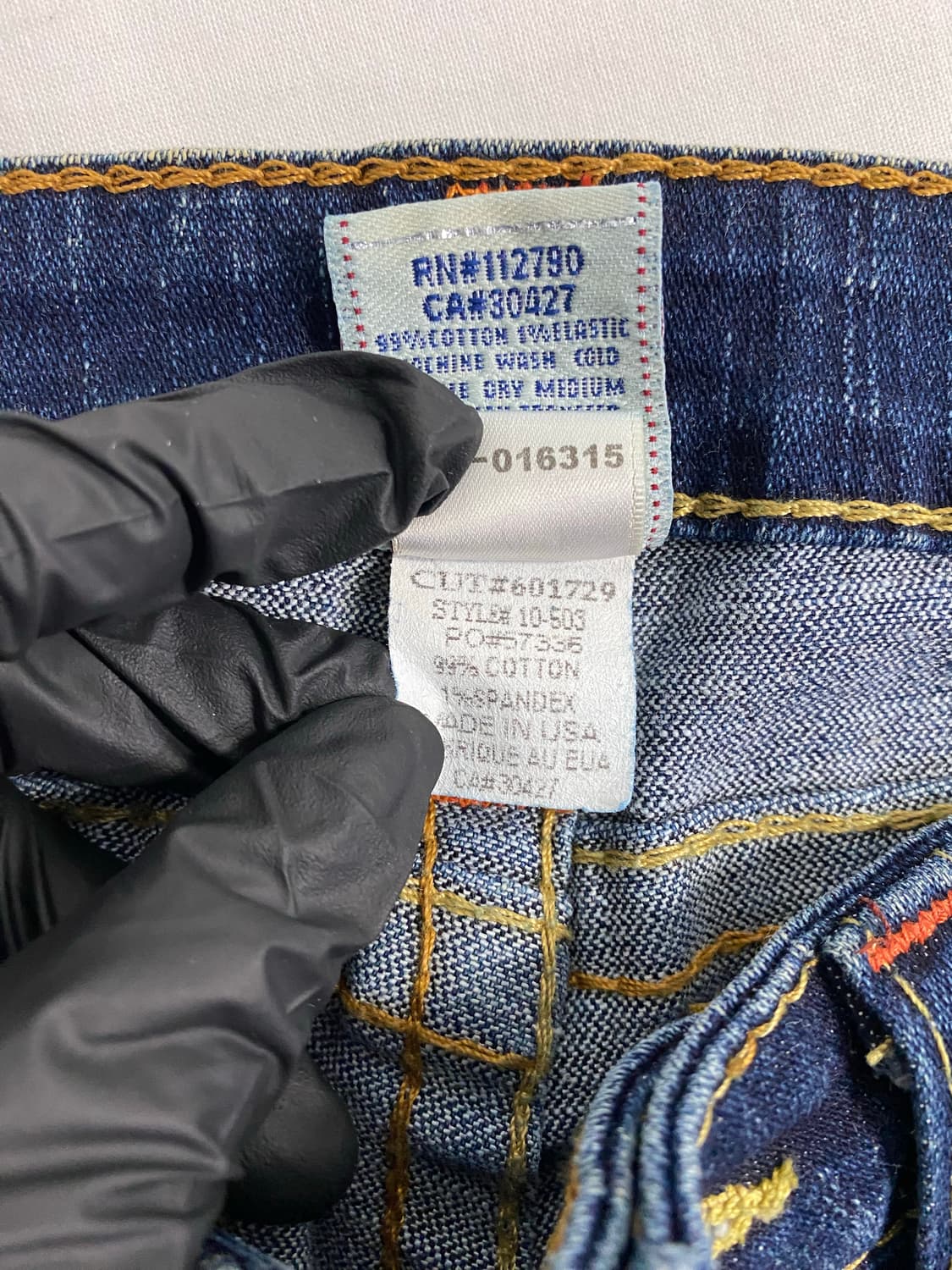 트루릴리전 조이 로우 라이즈 부츠컷 데님팬츠 29 <601> 상품이미지7