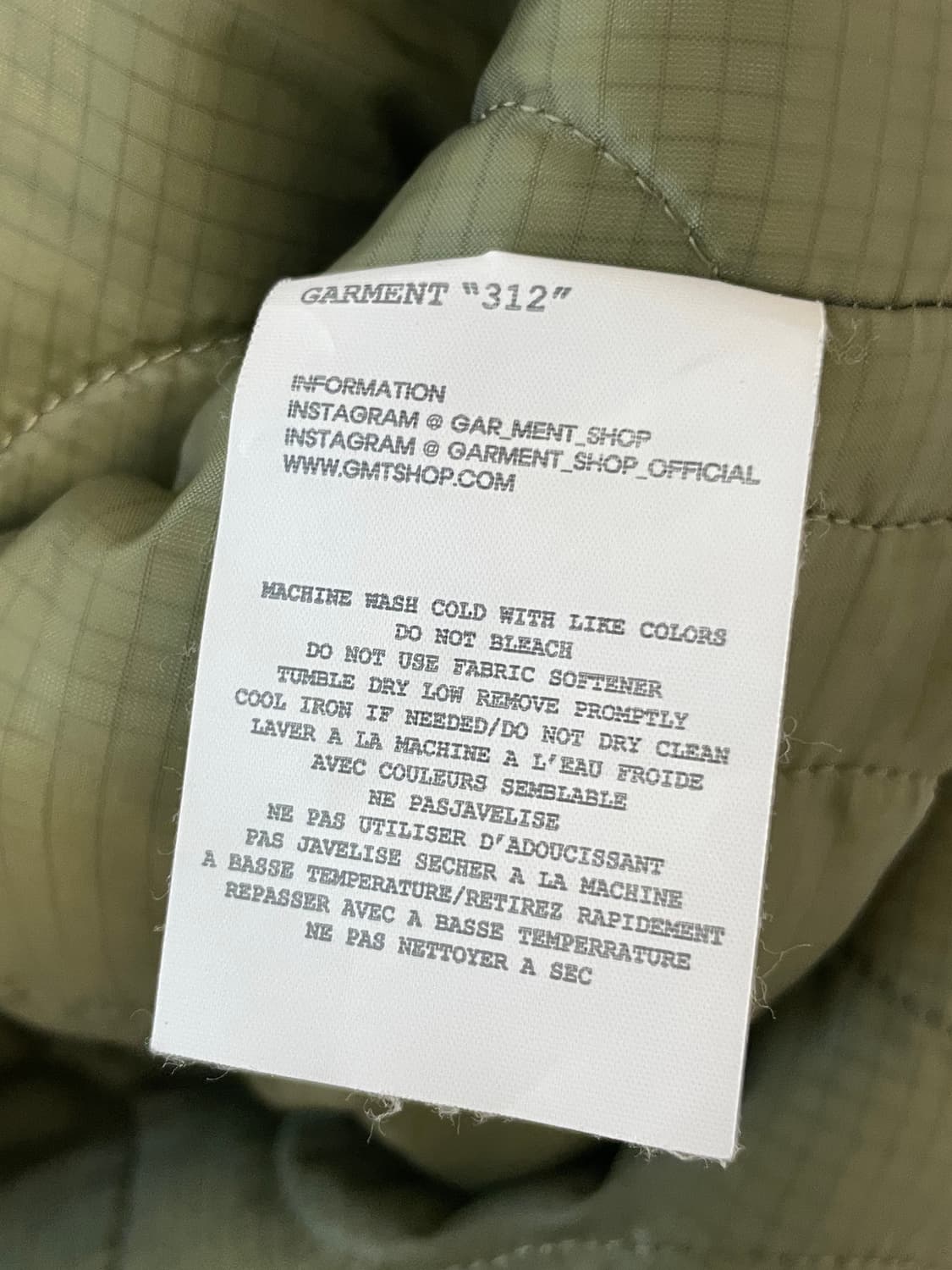 Garment 312 플리스 자켓  상품이미지6