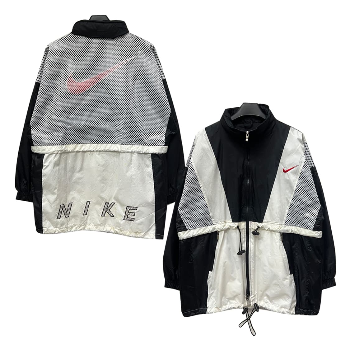 USA 나이키 올드스쿨 빅스우시 바람막이 자켓 XL 상품이미지1