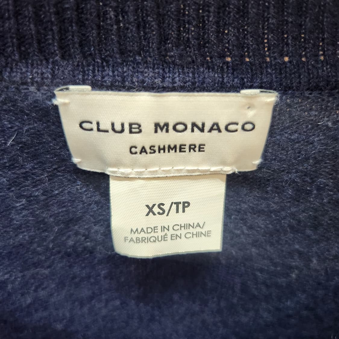 클럽모나코 캐시미어100% 니트 XS(S) 상품이미지6