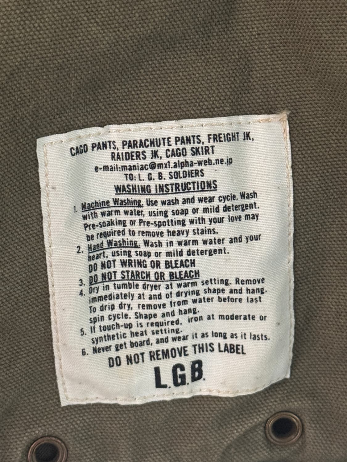 L.G.B Military Multi-Pocket Jacket 상품이미지7