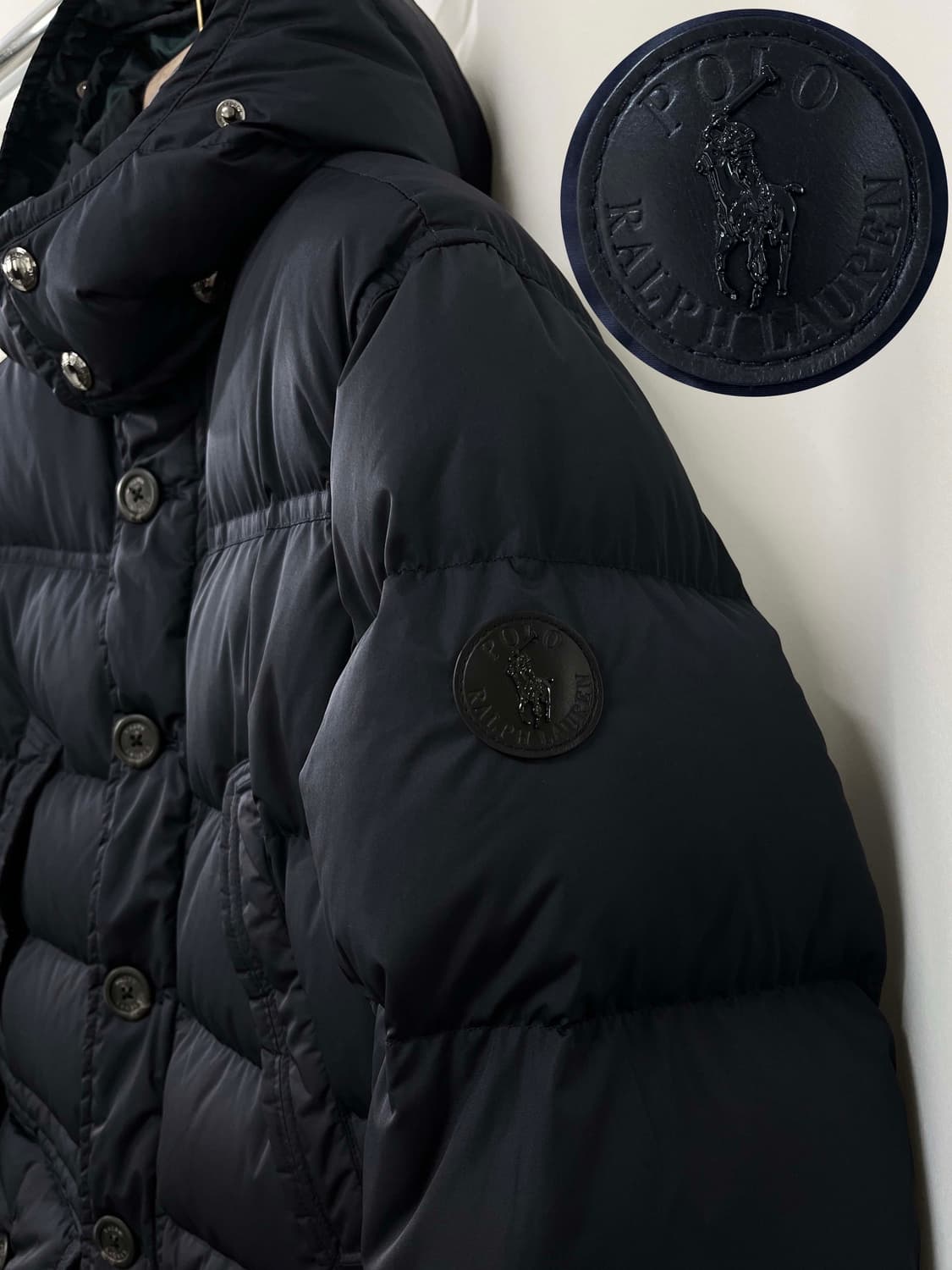 폴로 랄프로렌 쿠키와펜 블랙와치 퀼티드 다운 패딩 카코트 자켓 상품이미지6