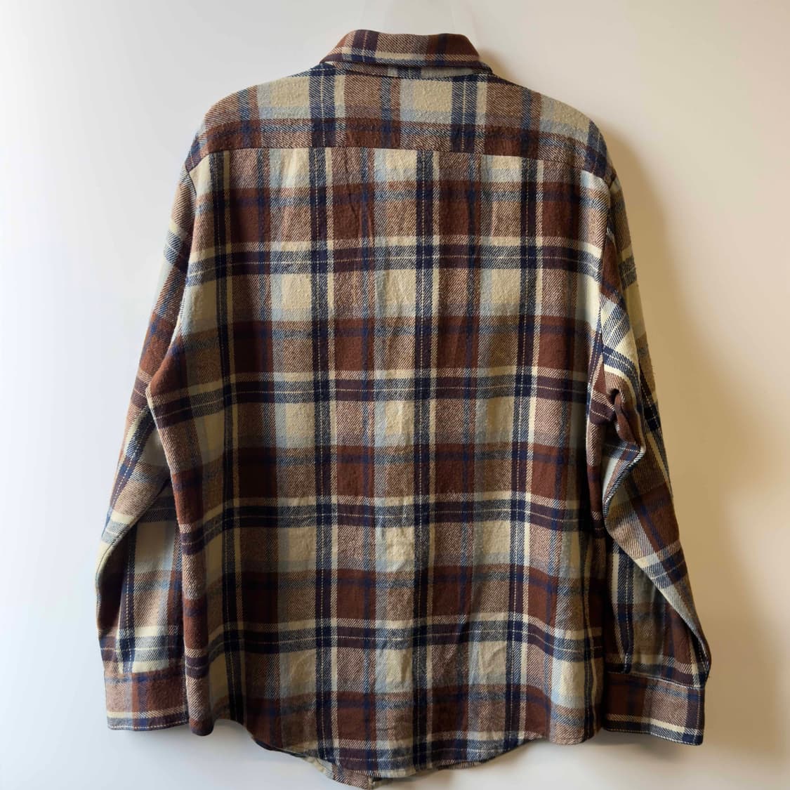 80s Sears 긴팔 체크 셔츠 상품이미지6