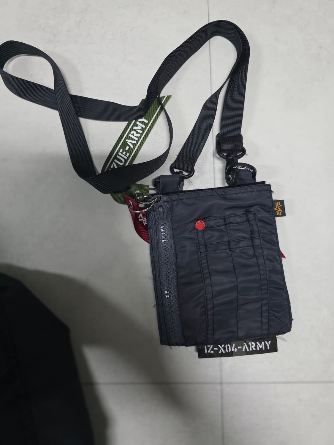 알파인더스트리 izzue 콜라보 ma-1 마원 L사이즈 상품이미지9