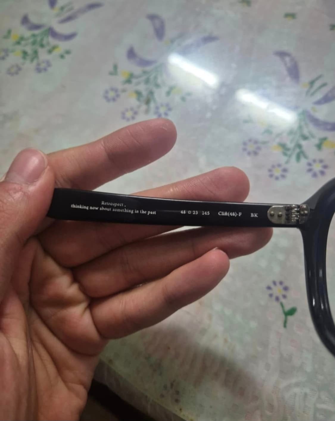 래쉬 클리프트 아넬형 안경 48(하자) 상품이미지6