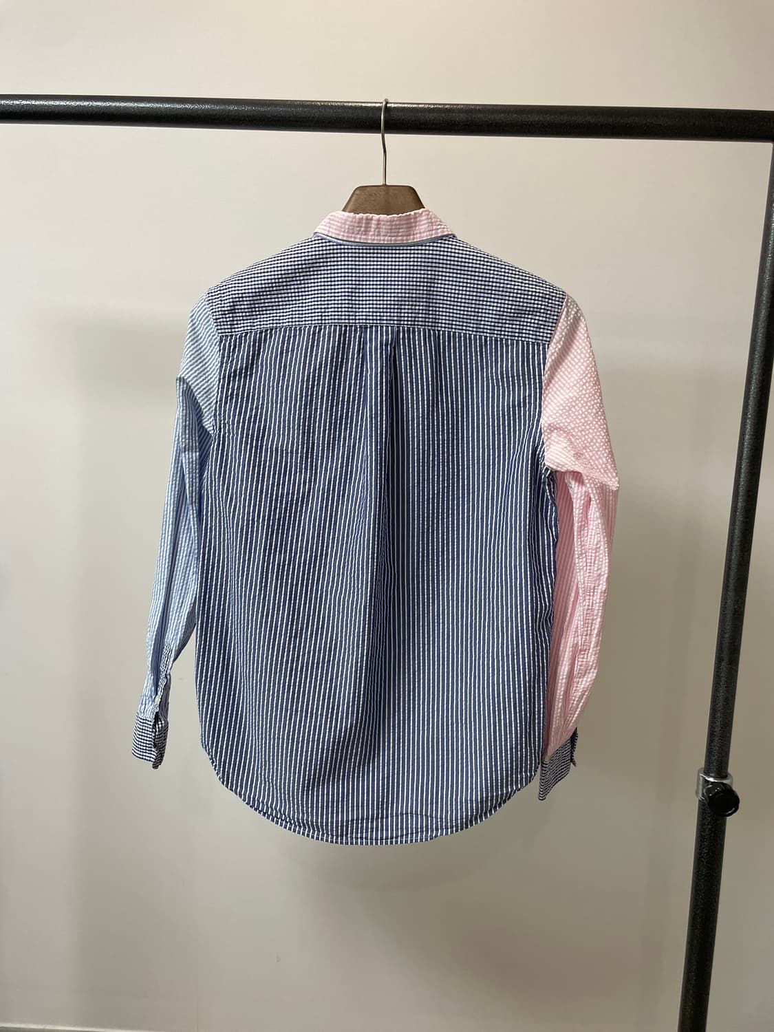 (보이즈 XL) 폴로 랄프로렌 스트라이프 포켓 시어서커 셔츠 상품이미지3