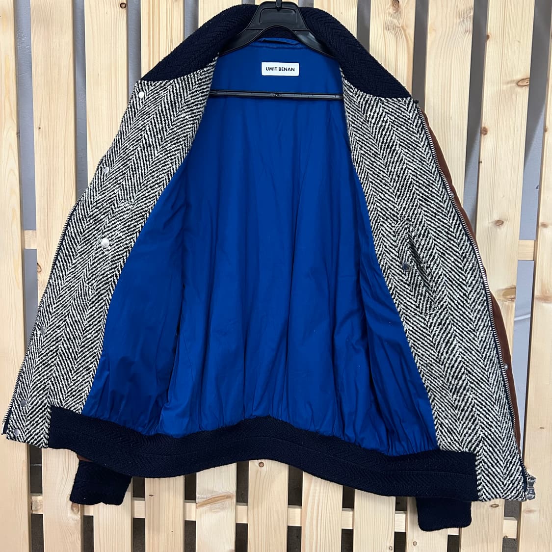 (XL) 유밋 베넌 브라운 봄버 자켓  상품이미지6