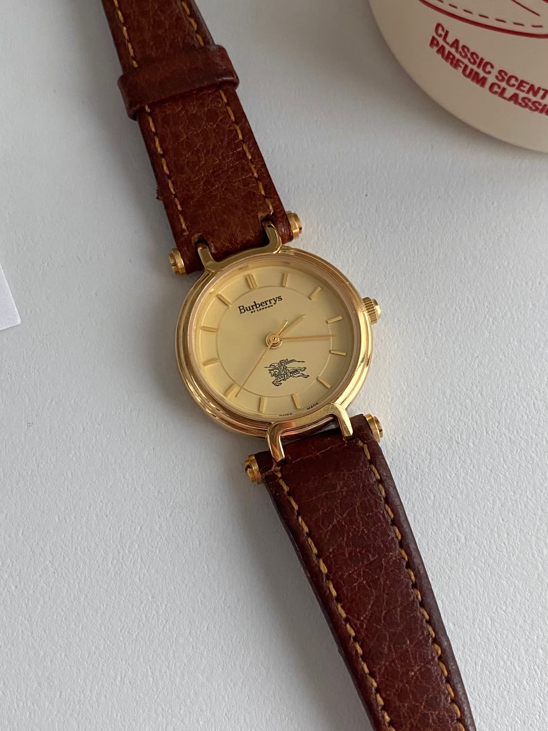 Burberrys 버버리 쿼츠 골드 브라운 레이디스 상품이미지2