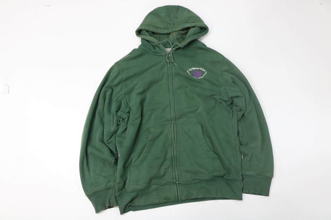 WEARGUARD 웨어가드 빈티지 포레스트 그린 후드 집업 (L) 상품이미지2