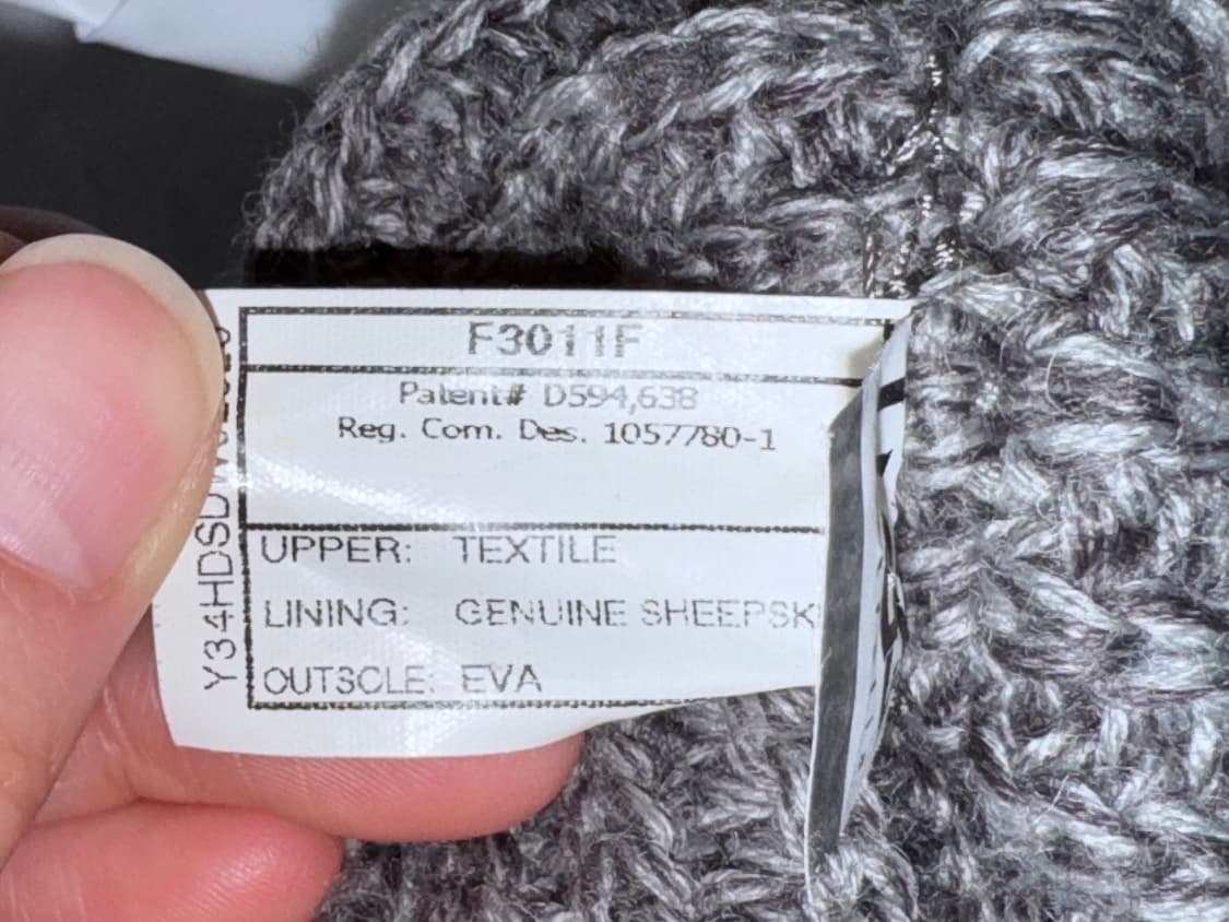 어그 ugg 카디 니트 부츠 그레이 250 상품이미지10