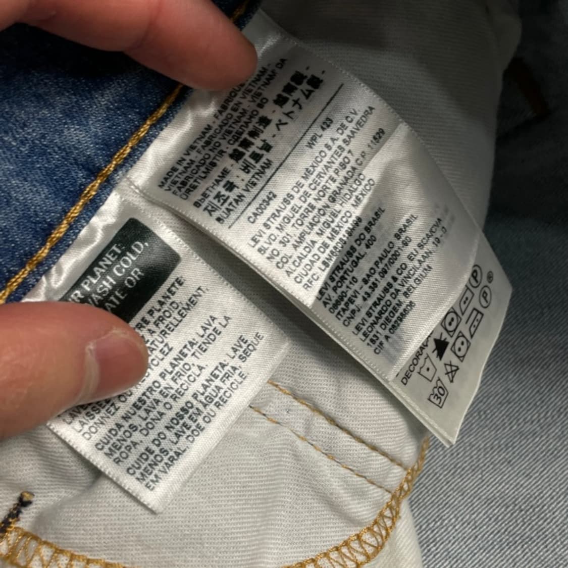 34 리바이스 511 청바지 상품이미지3