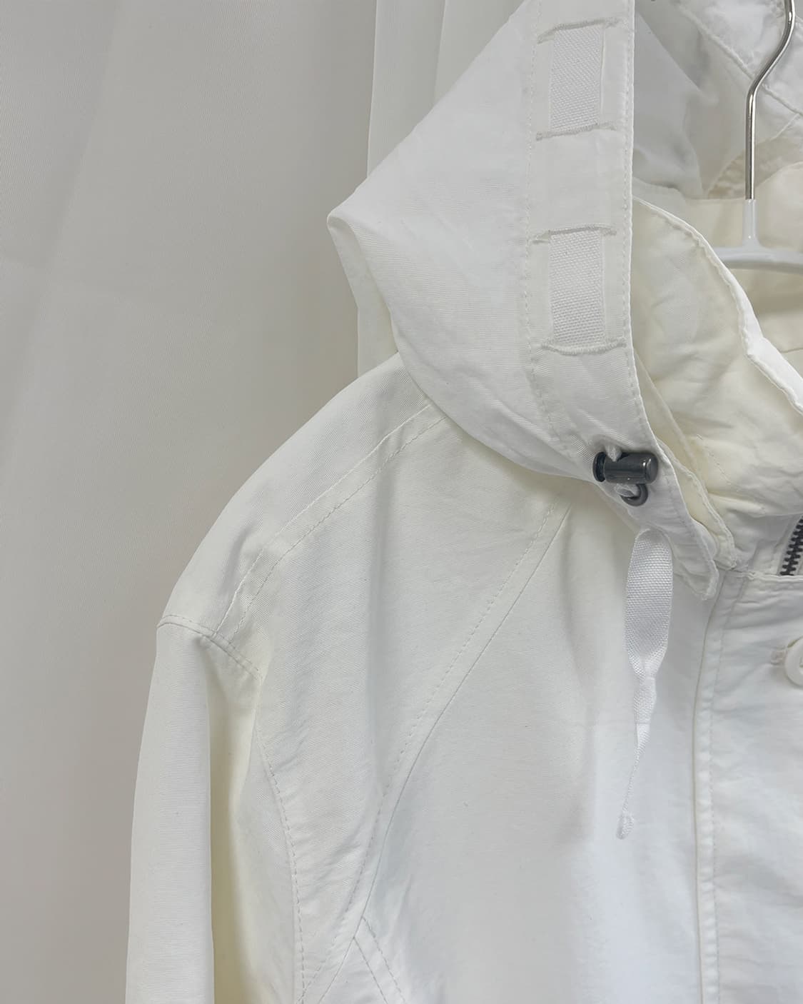 LAND'S END off-white hoodie windbreaker  상품이미지3