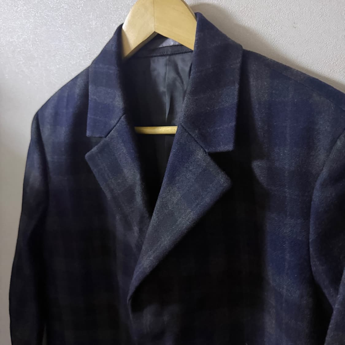 띠어리 남성 겨울 체크코트 M (남성 슬림 100정도) 상품이미지2