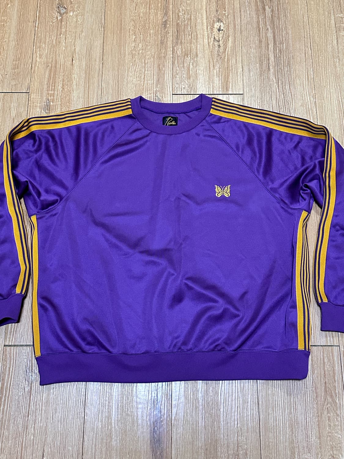 니들스 퍼플 크루넥 XL 상품이미지4