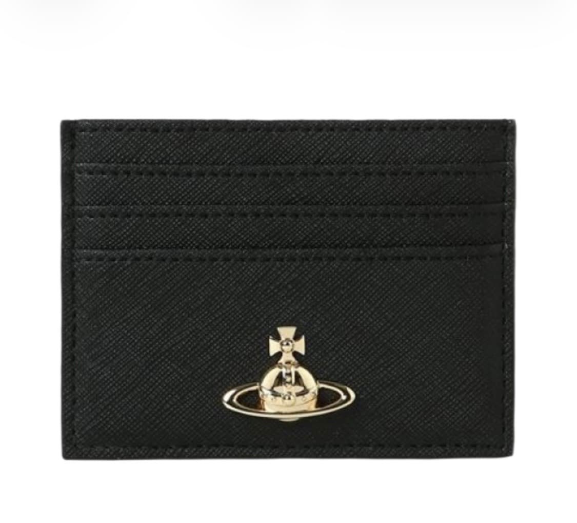 비비안웨스트우드 사피아노 플랫 카드 홀더 블랙 상품이미지2