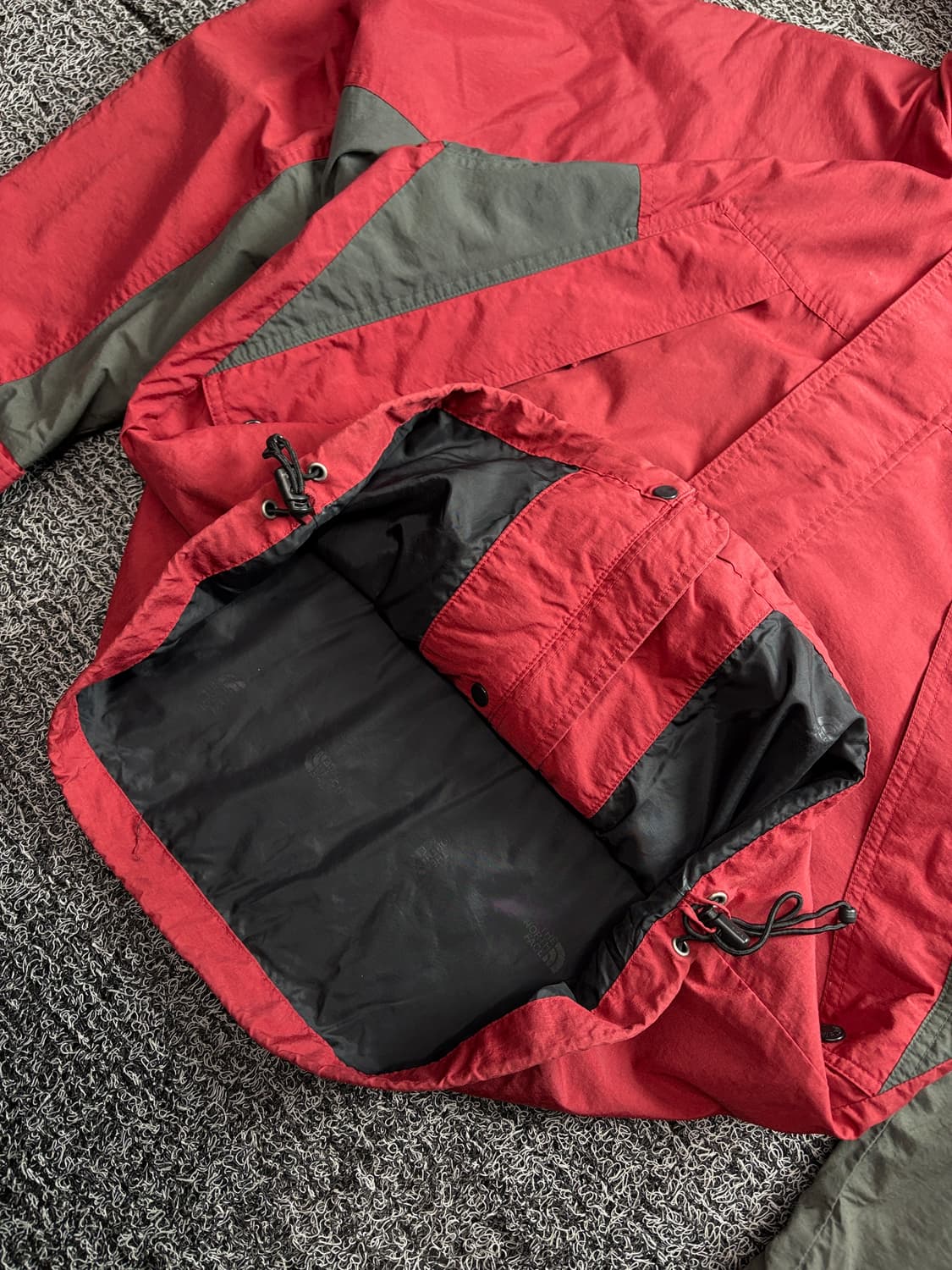 노스페이스 테크웨어 배색 마운틴 자켓 2867 상품이미지3